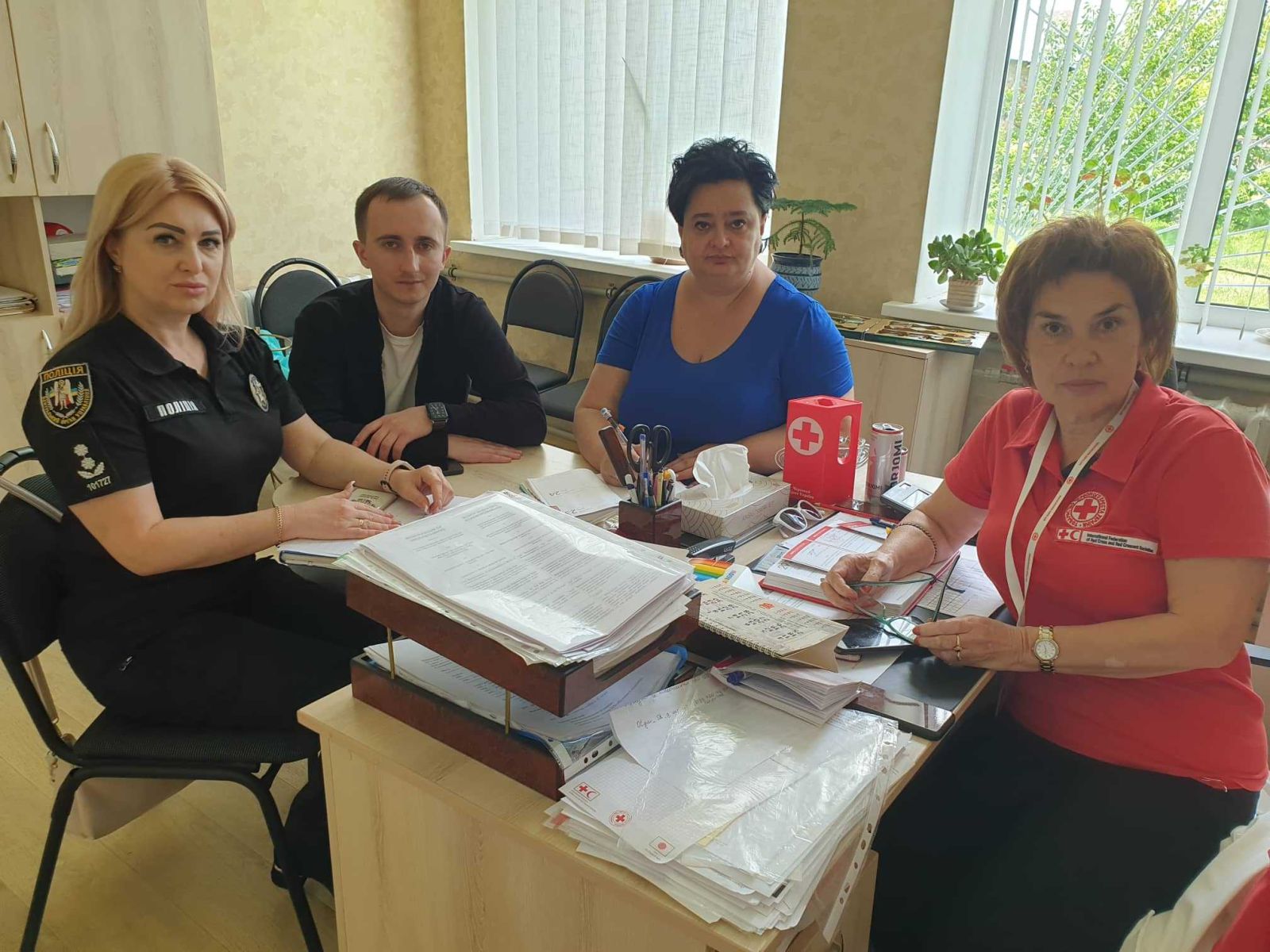 Робоча зустріч з керівником Полтавської обласної організації Червоного Хреста України