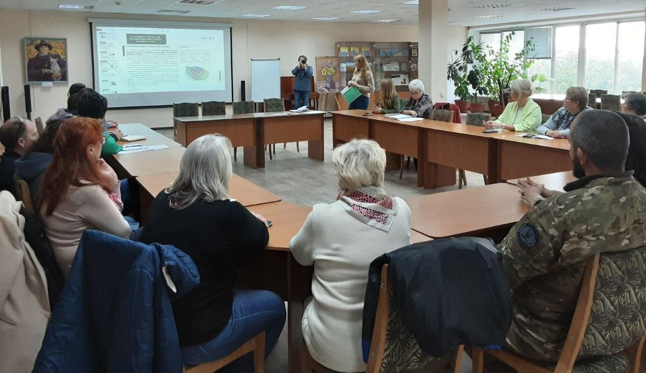Просвітницький захід для сімей військовослужбовців, учасників бойових дій, ветеранів війни та внутрішньо переміщених осіб на Кіровоградщині