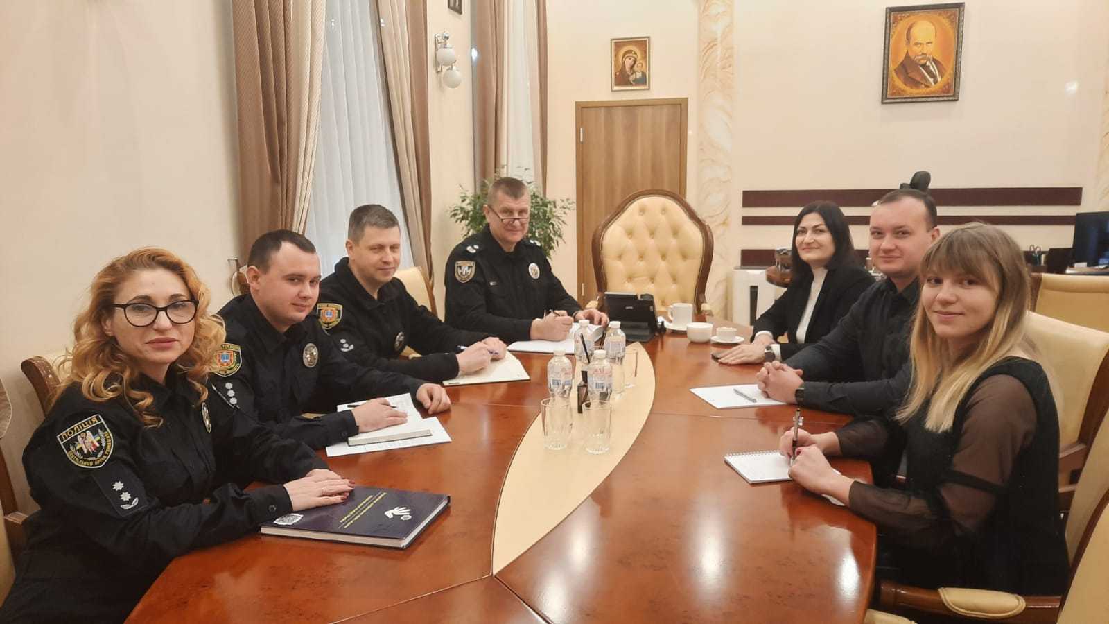 Проведено робочу зустріч з керівництвом ГУНП в Одеській області