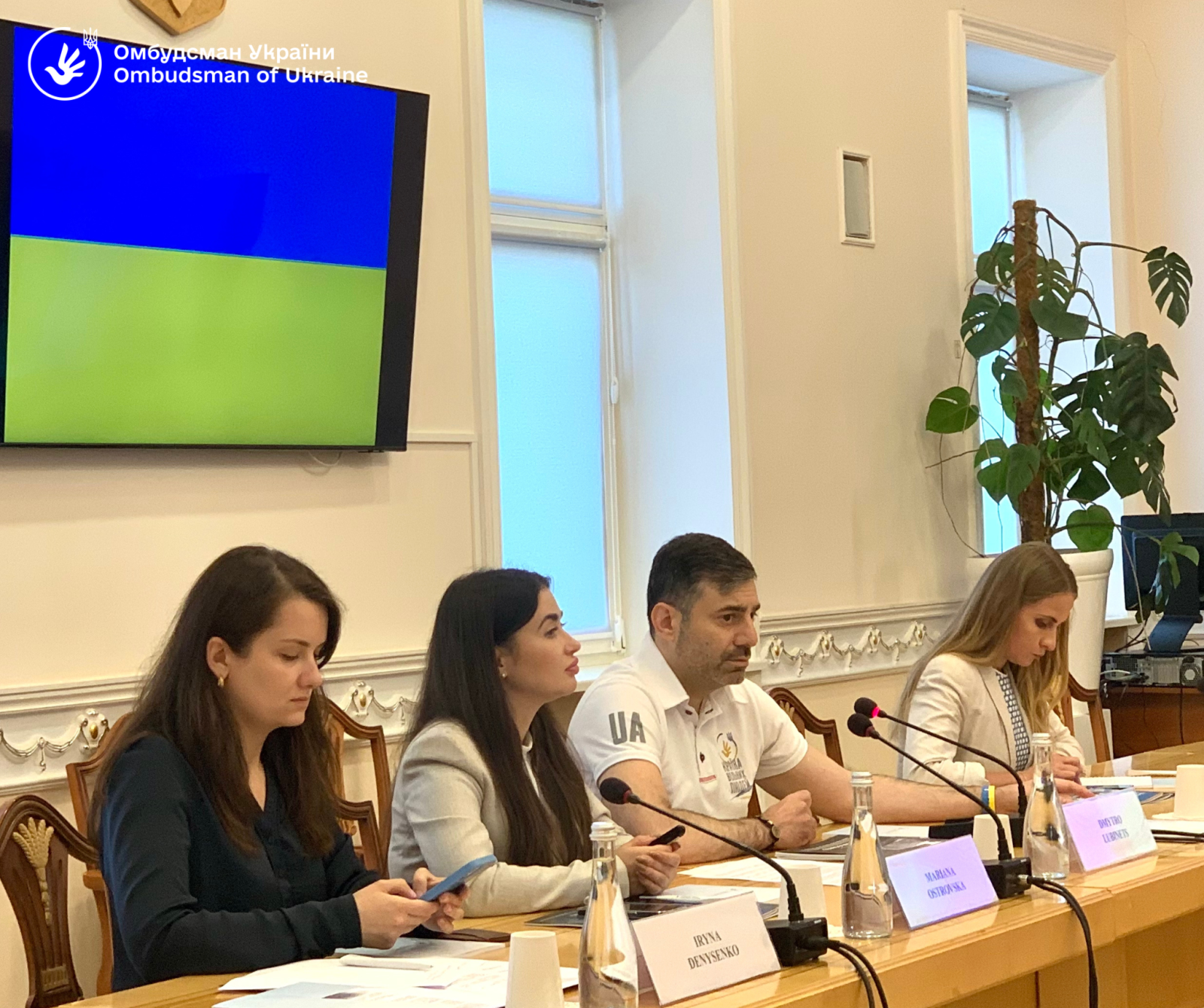 Омбудсман зустрівся із іноземною делегацією з Італії