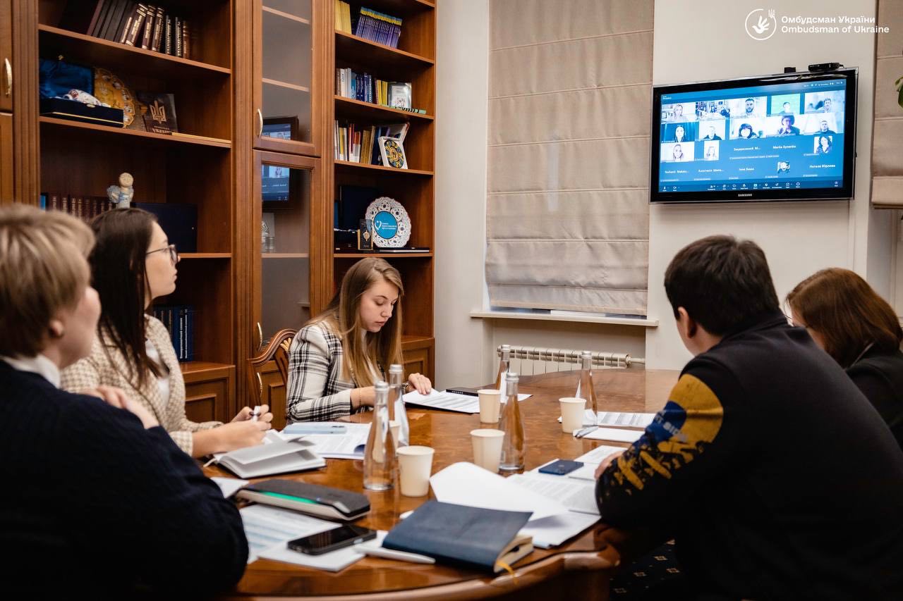 Відбулося засідання експертної ради при представнику Уповноваженого з прав громадян, постраждалих внаслідок збройної агресії проти України