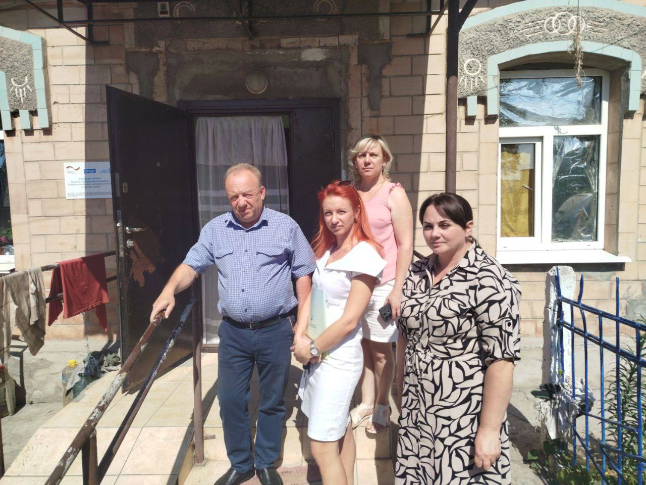 Моніторинговий візит до місця тимчасового проживання ВПО в с. Олександрівка Кіровоградської області