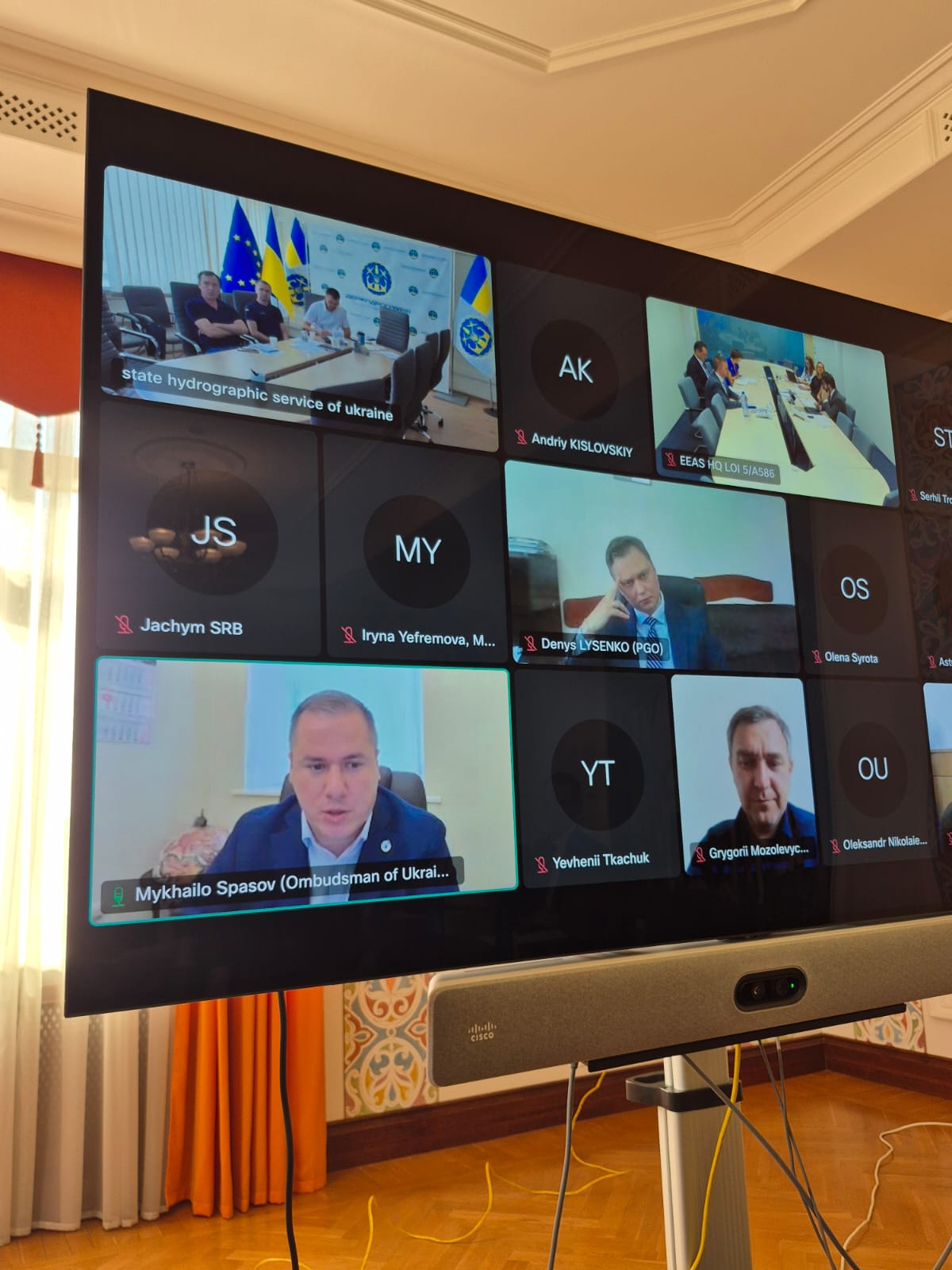 Представник Омбудсмана Михайло Спасов взяв участь у 13-му раунді консультацій між Україною та ЄС