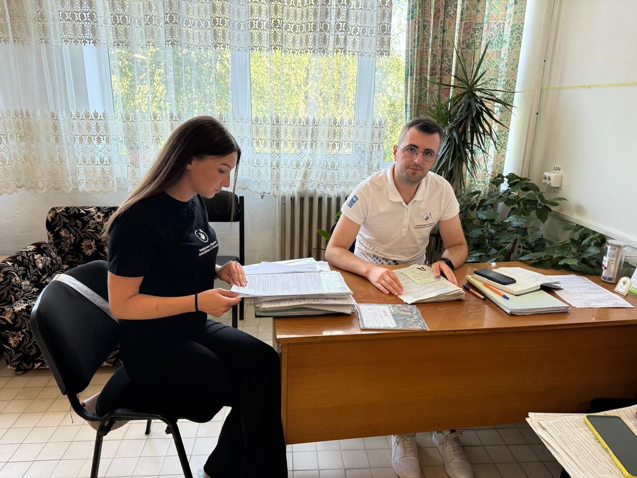 Моніторинговий візит до дитячого відділення Хустської центральної лікарні