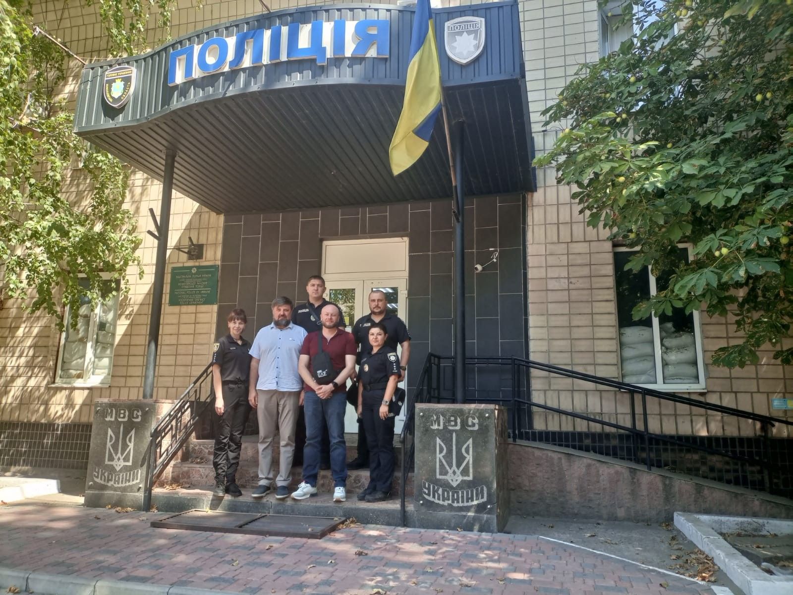 Відвідування Вознесенського РУП ГУНП у Миколаївській області